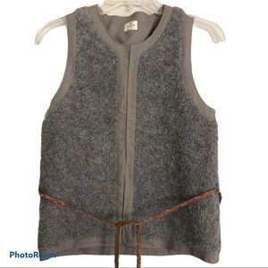 Anthropologie Hartford Alpaca Wool Blend Vest